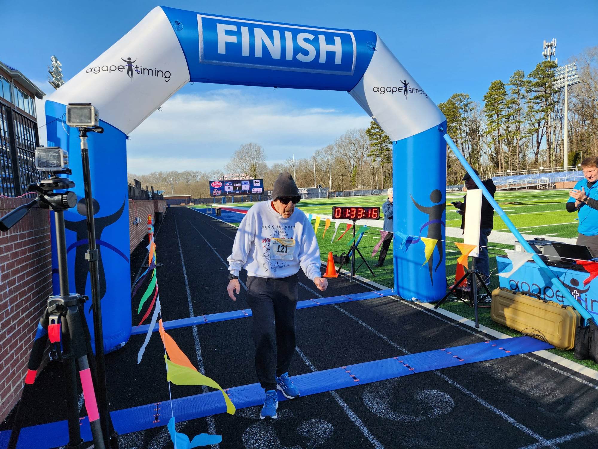 Greensboro's Dick Rosen, 92, gains another entry in N.C. running record book