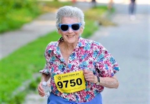 Runners Q&A: Dot Sowerby at 90