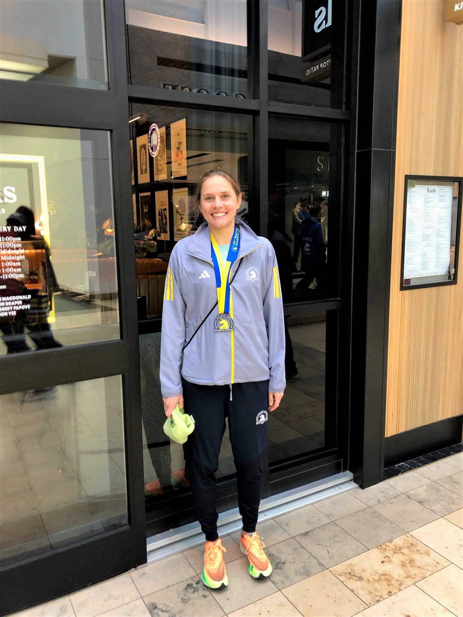 Boston Marathon Report: Sarah Budd
