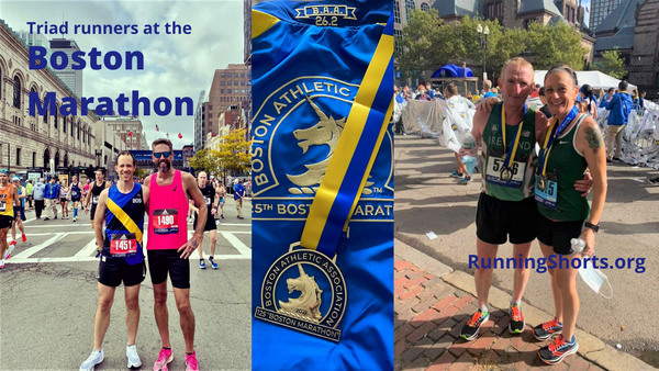 Boston Marathon results for Triad runners