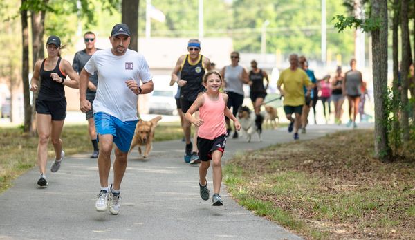 Creekside parkrun in Archdale to mark first anniversary Saturday. 'Everybody is so encouraging.'