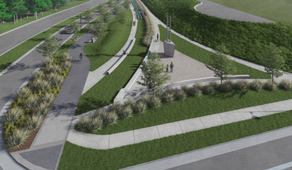 Downtown Greenway's final cornerstone to be dedicated