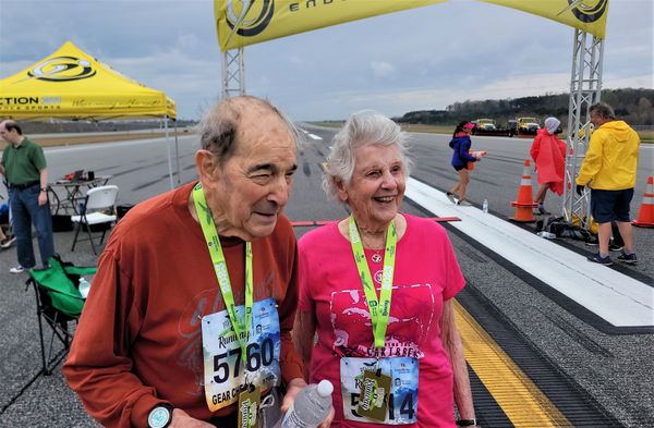90 and 92: A day of firsts for Dot Sowerby, Dick Rosen and running in Greensboro