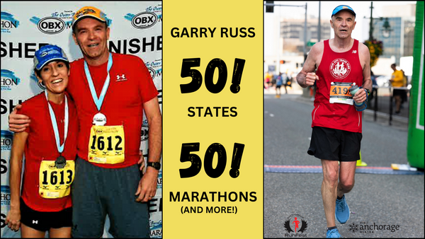 Garry Russ sizes up 50 marathons (and so many more) in 50 states