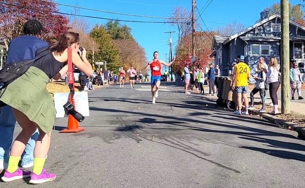 Chris Maxon doubles down and wins Greensboro Half Marathon