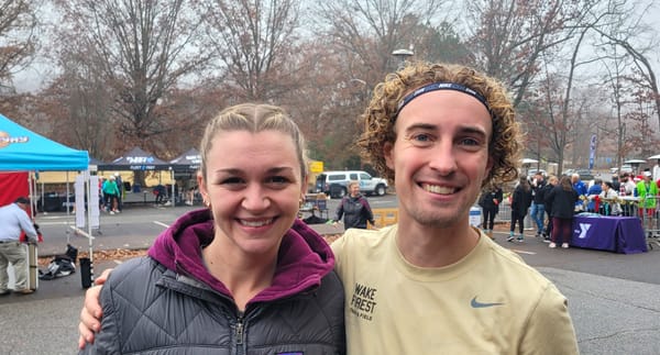 Here's what's next for Mistletoe Run Half Marathon winners Benjamin Mitchell and Lindsey Ickes